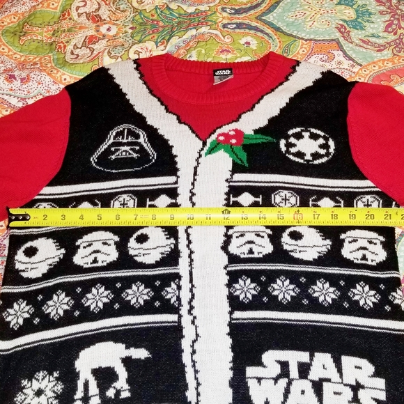 Men's Star Wars Ugly Christmas Sweater | Size Medium - Picture 3 of 7